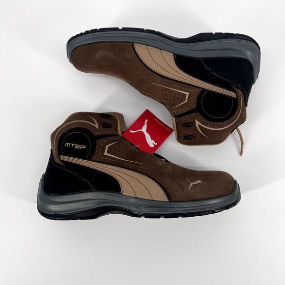 Puma Touring Brown Mid Sz 11 mens - Picture 1 of 7